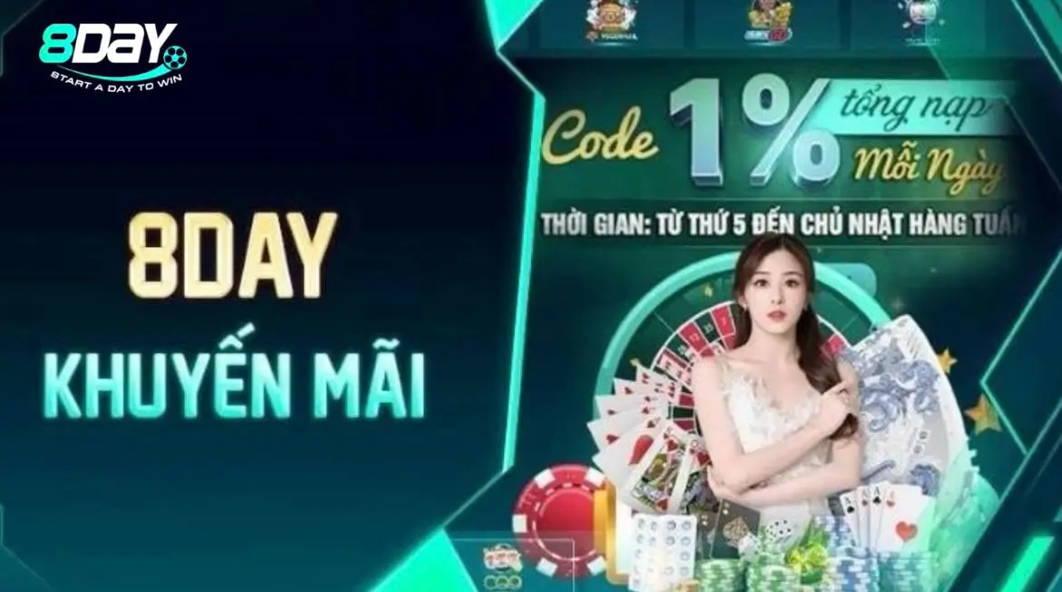 Một vài vấn đề cần lưu ý khi nhận khuyến mãi tại 8Day